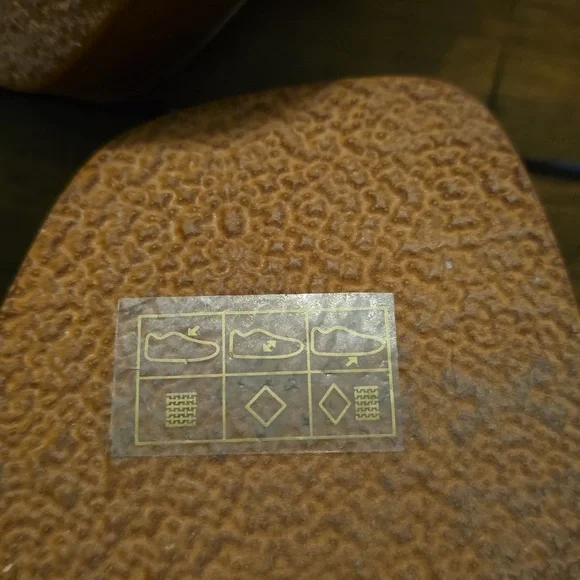 Bamboo Boho Crocheted Wedge Sandals Size 8 - Picture 6 of 9